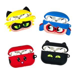 zag store - miraculous ladybug - airpods case pro super heroes plagg