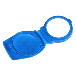 X AUTOHAUX 3Q0955455 Blue Windshield Wiper Washer Fluid Reservoir Tank Bottle Cap Cover for Porsche Cayenne