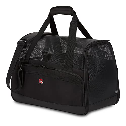 SwissGear 3320 Underseat Premium Pet Carrier, Black