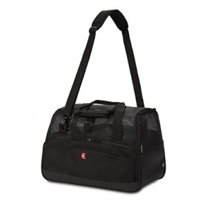 SwissGear 3320 Underseat Premium Pet Carrier, Black