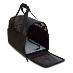 SwissGear 3320 Underseat Premium Pet Carrier, Black