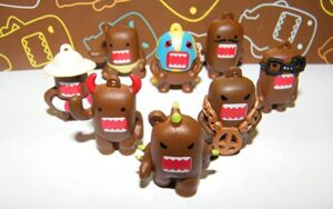 domo figure set of 8 vending toys very funny