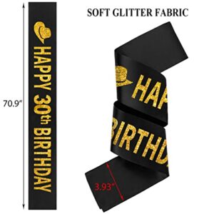 30th Birthday Gifts for Him,30th Birthday Party Hat,30th Birthday Sash for Men,30 Birthday Party Decorations,30th Birthday Favors,30 Year Old Birthday Hat,30 Birthday Sash,30th Birthday Party Ideas