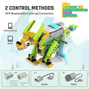 makerzoid Robot Master, 100 in 1 STEM Coding Robot for Kids 6+, 23 Video Courses in APP, Remote & APP Control Robot Toys, Robotics Kit, Programmable Educational Toy, Birthday Gift (Standard)