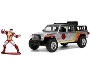 new jada 2020 gladiator and colossus diecast figurine marvel x-men hollywood rides series 1/32 diecast model car by jada 33363