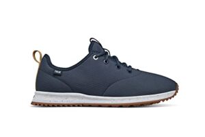 true linkswear all day ripstop men's golf shoes, ergonomic, minimalist design for enhanced natural comfort, deep sea, 9