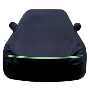 dfqpk special car cover compatible with ferrari f355 f40 f430 f512 f8 spider f8 tributo waterproof dust-proof windproof full car cover protect car paint suitable all seasons