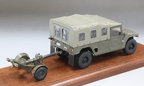 ファインモールド(FineMolds) Fine Mold FM59 1/35 Military Series Ground Self-Defense Force 4.7 inches (120 mm) Mortar RT w/Heavy Duty Tow Car Plastic Model Molded Color