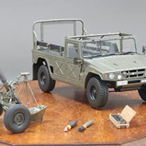 ファインモールド(FineMolds) Fine Mold FM59 1/35 Military Series Ground Self-Defense Force 4.7 inches (120 mm) Mortar RT w/Heavy Duty Tow Car Plastic Model Molded Color