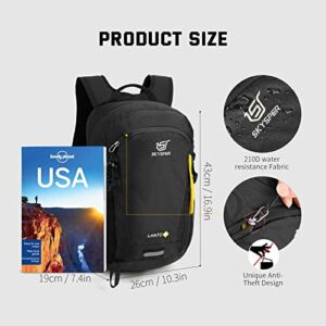 SKYSPER Small Hiking Backpack, 20L Lightweight Travel Backpacks Waterproof Hiking Daypack for Women Men