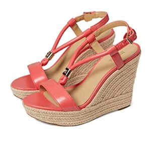 Michael Kors Annie Wedge Dahlia 8 M