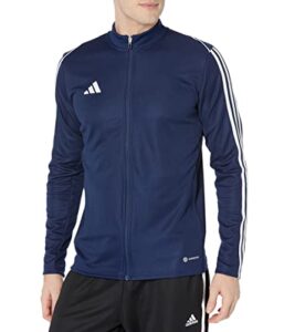 adidas men's tiro23 league training jacket, team navy blue, medium