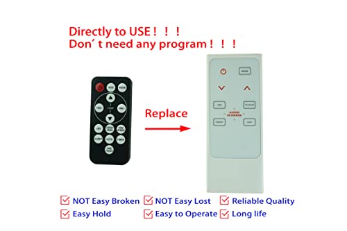 HCDZ Replacement Remote Control for Black+Decker BD06WT BD08WT BD10WT BD12WT BD145WT Electronic Window Air Conditioner