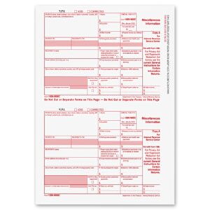 1099 MISC Forms 2023, 1099 MISC Laser Forms IRS Approved Designed for Quickbooks and Accounting Software 2023, 4 Part Tax Forms Kit, 25 Vendor Kit - Total 54 (105) Forms