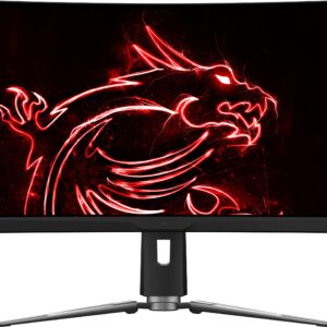 MSI MPG ARTYMIS 273CQR QD, 27" Gaming Monitor, 2560 x 1440 (QHD), VA with Quantum Dot Technology, 165Hz, FreeSync Premium Pro, HDR 400, HDMI, Displayport, USB C, Tilt, Swivel, Height Adjustable