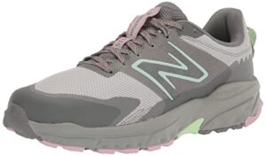 new balance women's fresh foam 510 v6 trail running shoe, brighton grey/harbor grey/lilac cloud, 8.5 wide