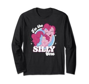my little pony pinkie pie i'm the silly one poster long sleeve t-shirt