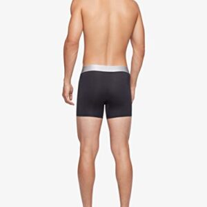 Calvin Klein Men's Reconsidered Steel Micro 3-Pack Boxer Brief, Black, Black, Black, Large