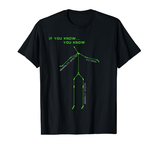 Ghost Hunting Shirt SLS Camera Stick Man Novelty Spooky T-Shirt