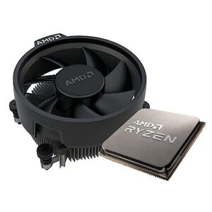 amd ryzen 5 4100 4-core, 8-thread unlocked desktop processor(tray) with wraith stealth cooler
