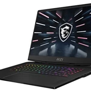 MSI Stealth GS77 17.3" 120Hz 4K UHD IPS Gaming Laptop (Intel i9-12900H 14-Core, 64GB DDR5, 2x8TB PCIe SSD RAID 0 (16TB), GeForce RTX 3080 Ti 16GB, Per Key RGB Backlit, Killer WiFi 6E, Win11Pro) w/Hub