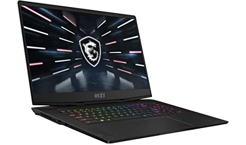 MSI Stealth GS77 17.3" 120Hz 4K UHD IPS Gaming Laptop (Intel i9-12900H 14-Core, 64GB DDR5, 2x8TB PCIe SSD RAID 0 (16TB), GeForce RTX 3080 Ti 16GB, Per Key RGB Backlit, Killer WiFi 6E, Win11Pro) w/Hub