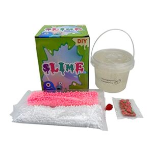 Newest Crunchy Slime,Strawberry Butter Slime kit for Girls,Super Soft and Non-Sticky, Birthday Gifts Party Favors for Girl and Boys