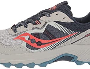 Saucony Women's Excursion TR16 Hiking Shoe, Concrete/Night, 9 Wide