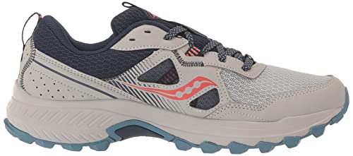 Saucony Women's Excursion TR16 Hiking Shoe, Concrete/Night, 9 Wide