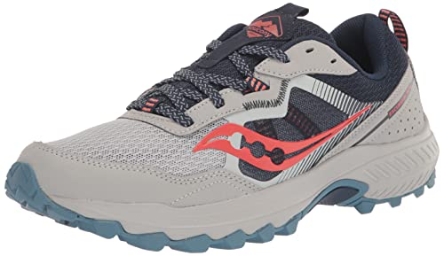 Saucony Women's Excursion TR16 Hiking Shoe, Concrete/Night, 8.5