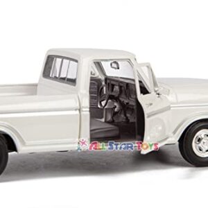 Motormax 1979 Ford F-150 Pickup Classic F150 Pick Up Truck 1:24 Diecast Collectible Model Car White 79346 All Star Toys Exclusive