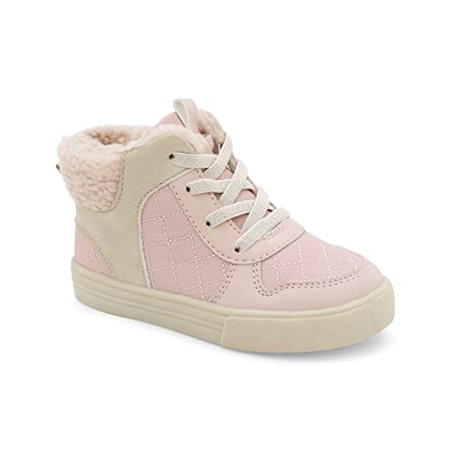 OshKosh B'Gosh Girls Alotta Sneaker, Blush, 8 Toddler