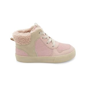 OshKosh B'Gosh Girls Alotta Sneaker, Blush, 8 Toddler