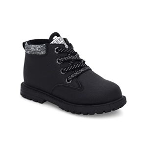 OshKosh B'Gosh Boy's Ramon Fashion Boot, Black, 9 Toddler