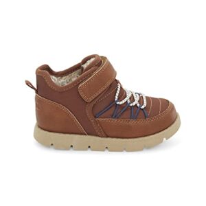 OshKosh B'Gosh Boy's Allister Fashion Boot, Brown, 11 Little Kid