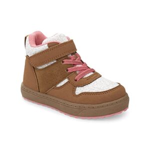 OshKosh B'Gosh Girls Victoria Fashion Boot, Tan, 7 Toddler