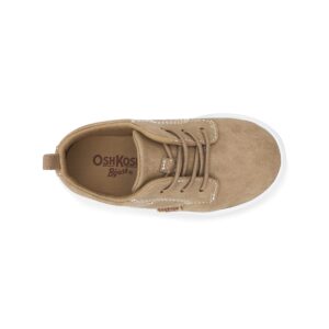 OshKosh B'Gosh Boy's Putney Oxford Sneaker, Tan, 9 Toddler