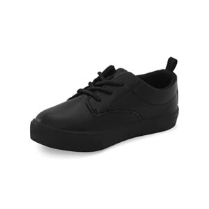 oshkosh b'gosh boy's putney oxford sneaker, black, 5 toddler