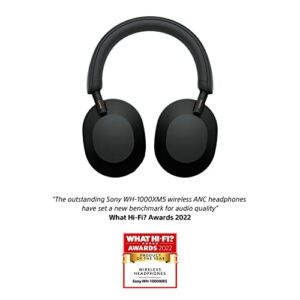 Sony Noise Canceling Wireless Headphones - 30hr Battery Life - Over-Ear Style - Optimized for Alexa and Google Assistant - Built-in mic for Calls - WH-1000XM5B.CE7 - Limited Edition - Charcoal Black