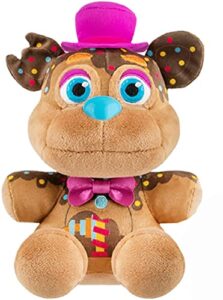 funko five nights at freddy's special delivery ar chocolate candy freddy plush figure