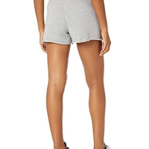 Calvin Klein Performance Women's Eco French Terry Shorts, Pearl Heather Grey, Large