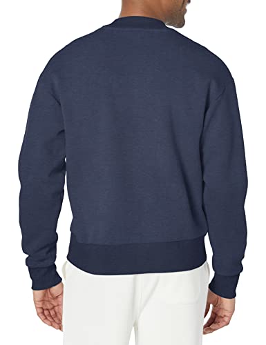 adidas Men's Future Icon Badge of Sport Crewneck, Ink, Medium