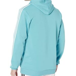 adidas Men's Essentials Fleece 3-stripes Hoodie, Preloved Blue, XX-Large