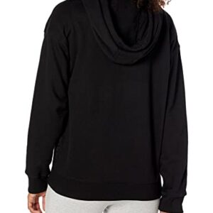 Calvin Klein Performance Women's Eco Fleece Hoodie, Black, Medium