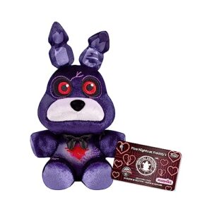 funko plush: five nights at freddy's (fnaf) - blkheart bonnie the rabbit - (cl 7") - collectable soft toy - birthday gift idea - official merchandise - stuffed plushie for kids and adults