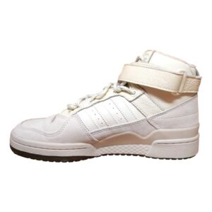adidas originals men's ivy park forum mid sneaker (aluminum/court white/brown, 8)