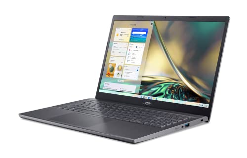 Acer Aspire 5 A515-57-53T2 Slim Laptop | 15.6" Full HD IPS Display | 12th Gen Intel Core i5-1235U | 8GB DDR4 | 512GB NVMe SSD | 802.11ax Wi-Fi 6 | Thunderbolt 4 | Backlit Keyboard | Windows 11 Home