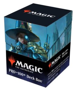 ultra pro - magic: the gathering warhammer 40k 100+ card deck box (inquisitor greyfax) - protect and store your collectible gaming cards, trading cards or sports cards in a self locking deck box