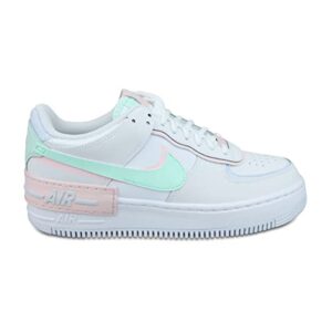 Nike Women's Air Force 1 Shadow Ci0919-117, White/Atmosphere-mint Foam, 6.5