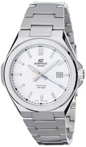 casio edifice men's quartz date indicator sapphire crystal wrist watch efb-108d-7av